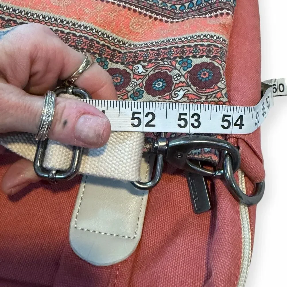 DACHEE Boho Tribal Canvas 14”Laptop Messenger Bag